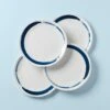 Lenox Blue Bay Melamine Dinner Plates, Set Of 4 -Lenox Shop 895237 W10