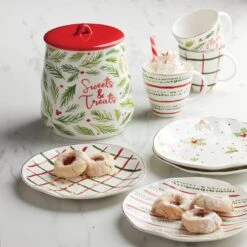 Lenox Bayberry Cookie Jar 8 Lenox Bayberry Cookie Jar -Lenox Shop 895260 895262 LHOL 23 FEA 1