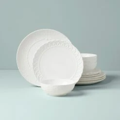 Lenox Wicker Creek 12-Piece Dinnerware Set