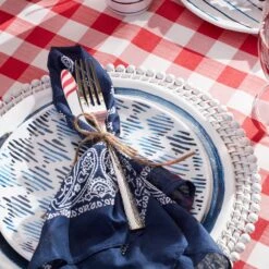 Lenox Blue Bay Melamine 16-Piece Dinnerware Set 14 Lenox Blue Bay Melamine 16-Piece Dinnerware Set -Lenox Shop 895323 895239 895237 895240 895235 893675 LNP F23 FEA 7