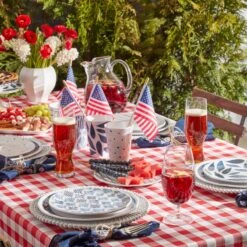 Lenox Blue Bay Melamine Dinner Plates, Set Of 4 -Lenox Shop 895323 895239 895237 895240 895235 895251 LNP F23 FEA 1 2de8c50b 9c45 49e6 a486 b44bc9af5e04