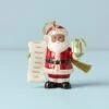 Lenox Personalized African American Santa Ornament -Lenox Shop 895352 LHOL 23 PDP