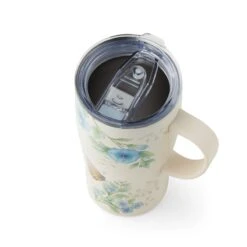 Lenox Butterfly Meadow Blue Stainless Car Coffee Mug -Lenox Shop 895735 LNP F23 3