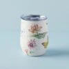 Lenox Butterfly Meadow Cream Stainless Wine Tumbler -Lenox Shop 895737 LNP F23 PDP