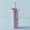 Lenox Butterfly Meadow Lavender Stainless Steel Tumbler