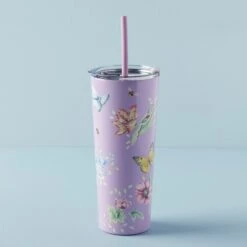 Lenox Butterfly Meadow Lavender Stainless Steel Tumbler