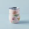 Lenox Butterfly Meadow Pink Stainless Wine Tumbler 2 Lenox Butterfly Meadow Pink Stainless Wine Tumbler -Lenox Shop 895749 LNP F23 PDP