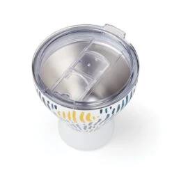 Lenox Blue Bay Ikat Stainless Steel Cocktail Tumbler -Lenox Shop 895898 LNP F23 3