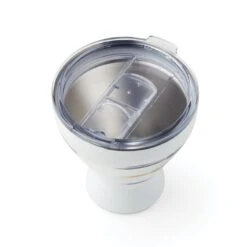 Lenox Blue Bay Stripe Stainless Steel Cocktail Tumbler -Lenox Shop 895899 LNP F23 3