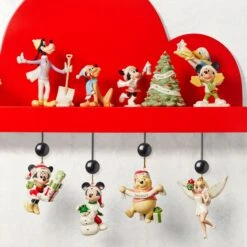 Lenox 2023 Mickey & Snowman Ornament 8 Lenox 2023 Mickey & Snowman Ornament -Lenox Shop Disney LHOL 23 FEA SHELF