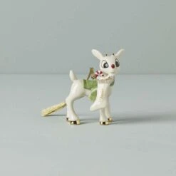 Lenox Rudolph's Surprise Stocking Ornament