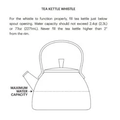 Lenox Holiday Tea Kettle 9 Lenox Holiday Tea Kettle -Lenox Shop TeaKettleWhistleInstructions 3